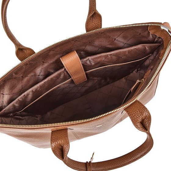 Braun Büffel Hanna Sac de shopper Cuir véritable 39 cm Compartiment ordinateur