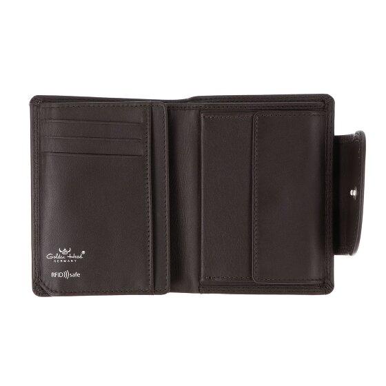 Golden Head Polo Porte-monnaie Protection RFID Cuir véritable 12 cm