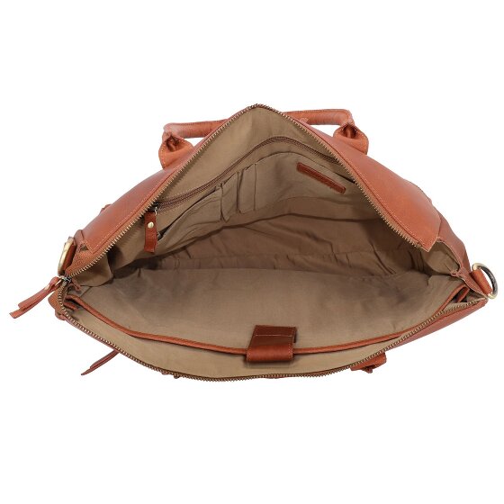 Burkely Vintage Valerie Sac à bandoulière en cuir 39 cm Compartiment pour ordinateur portable