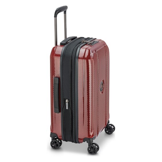 Delsey Paris Helium Ultimate 4 roues Valise cabine 55 cm '"avec soufflet d''extension"'