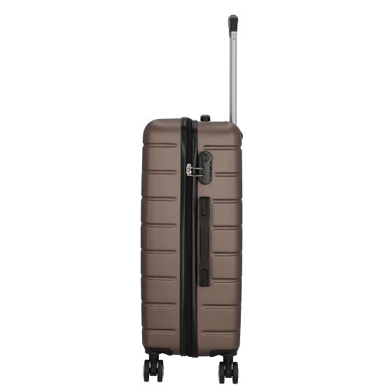 Nowi Bergamo 4 roulettes Set de valises 2 pièces