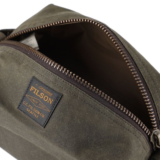 Filson Tin Cloth Trousse de toilette Cuir 23 cm