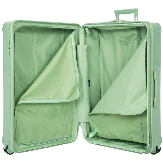 Bric's Positano 4 roulettes Trolley 78 cm avec soufflet d'extension