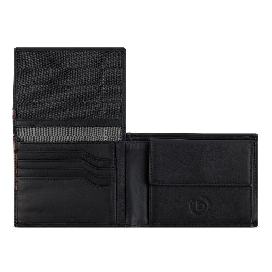 bugatti Corso DeLuxe Porte-monnaie Protection RFID Cuir 12.5 cm