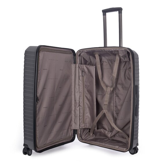 Stratic Bright+ 4 roulettes Trolley L 76 cm avec soufflet d'extension