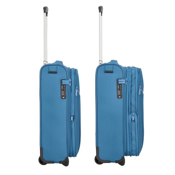 Roncato Ironik 2.0 4 roulettes Trolley de cabine 55 cm avec soufflet d'extension