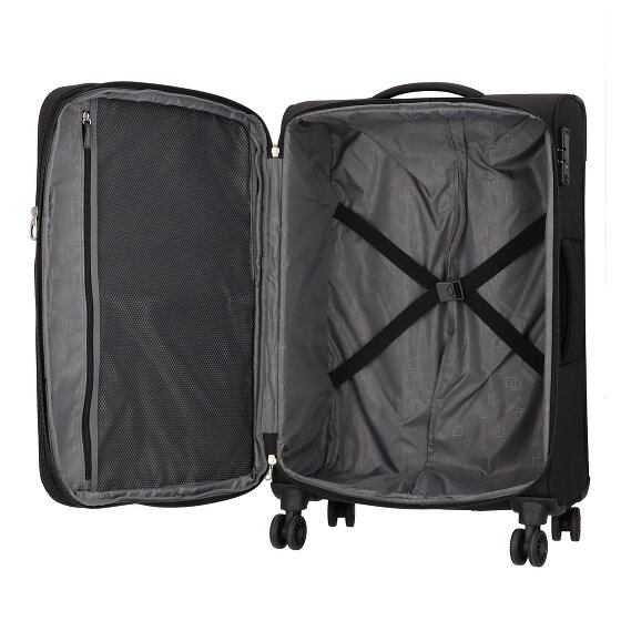 American Tourister Star Max 4 roulettes Set de valises 3 pièces avec soufflet d'extension