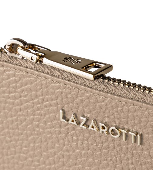 Lazarotti Étui à clés et porte-cartes en cuir de Bologne, protection RFID, 11,5