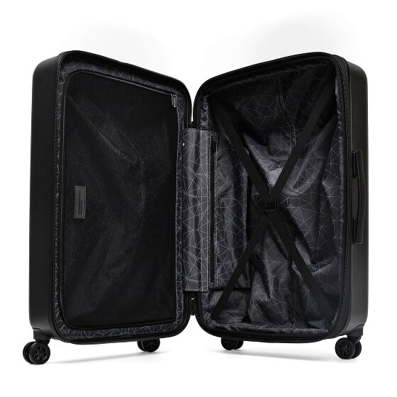 Mandarina Duck Tank Case 4 roues Valise cabine 69 cm avec soufflet d'extension