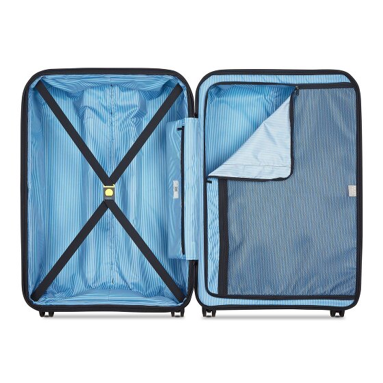 Delsey Paris Lutece Se 4 roues Valise cabine 75 cm '"avec soufflet d''extension"'