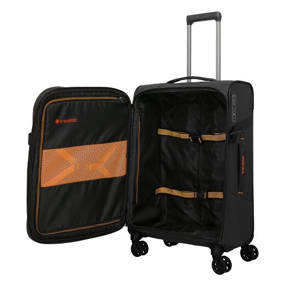 Travelite Briize 4 roulettes Trolley M 67 cm avec soufflet d'extension