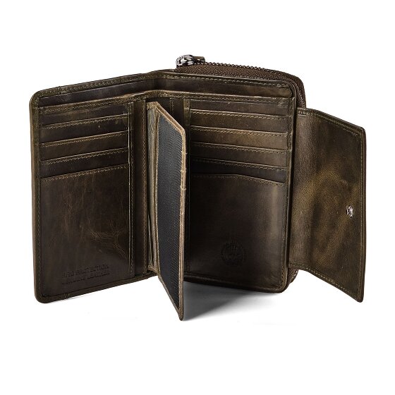 Greenburry Newport Porte-monnaie Protection RFID Cuir 14 cm