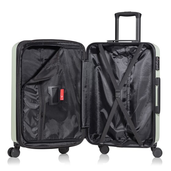 Pack Easy Jolly 4 roulettes Trolley M 64 cm avec soufflet d'extension