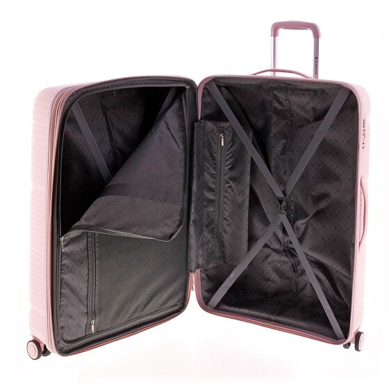 Gladiator 0800 4 roulettes Trolley 76 cm avec soufflet d'extension