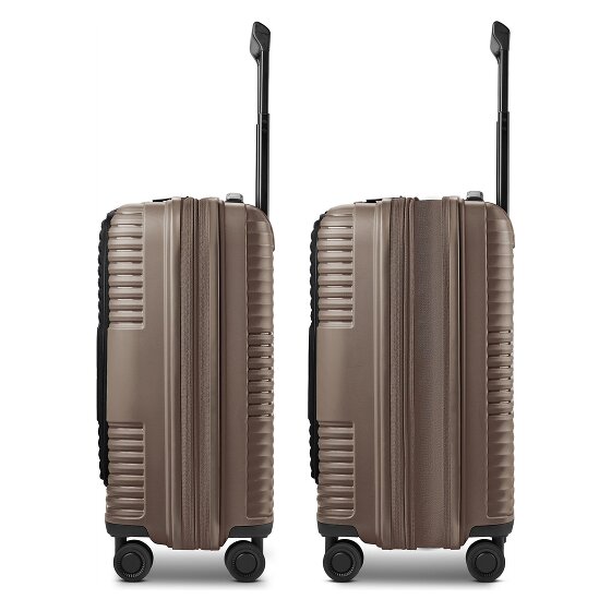 Redolz Essentials 17 2.0 4 roues Valise cabine 55 cm Compartiment ordinateur avec soufflet d'extension