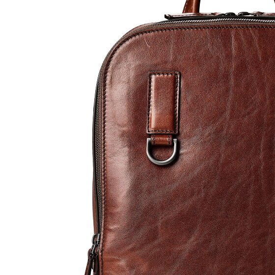 The Bridge Matteo Daypack Cuir véritable 38 cm Compartiment ordinateur