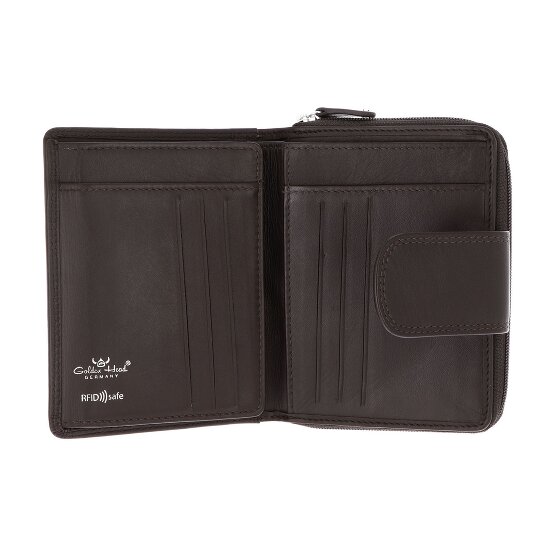 Golden Head Porte-monnaie Polo RFID en cuir 12,5 cm