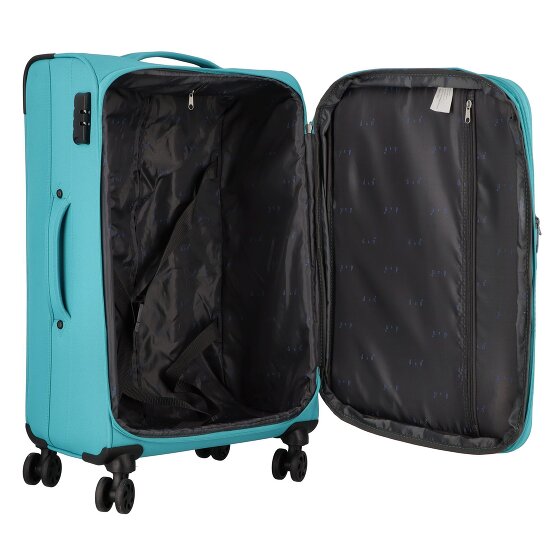 d&n Travel Line 6864 Valise 4 roulettes 66 cm Travel Line 6864 4 roues trolley 66 cm