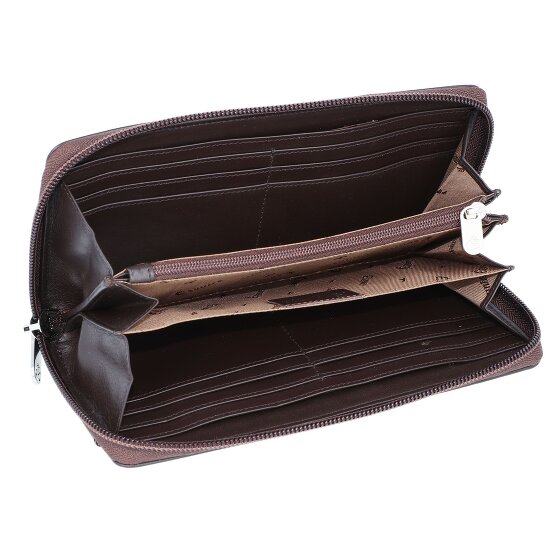 Esquire New Silk Porte-monnaie en cuir 19 cm