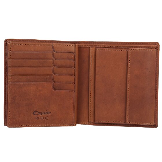 Esquire Dallas Porte-monnaie Protection RFID Cuir 11 cm