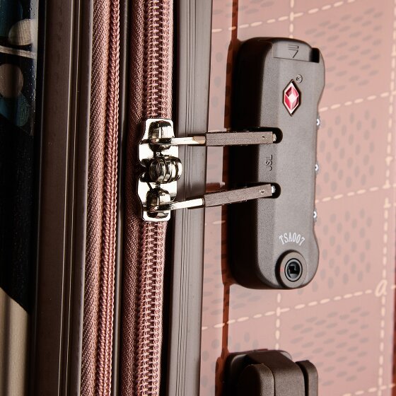 Anekke Tulip 4 roues Set de valises 2 pièces avec soufflet d'extension