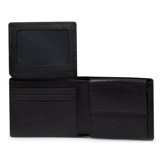 Piquadro Solm Porte-monnaie Protection RFID Cuir 11 cm