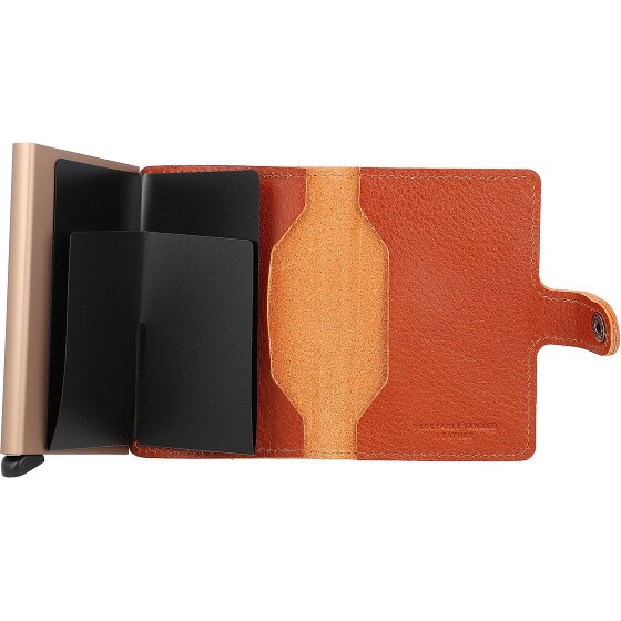 Secrid Miniwallet Vegetable Porte-cartes de crédit RFID en cuir 6,5 cm