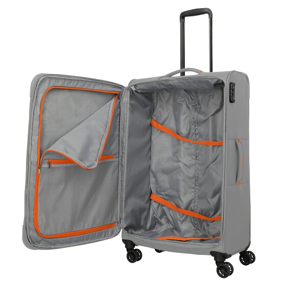 Travelite Umbria 4 roulettes Trolley L 77 cm avec soufflet d'extension