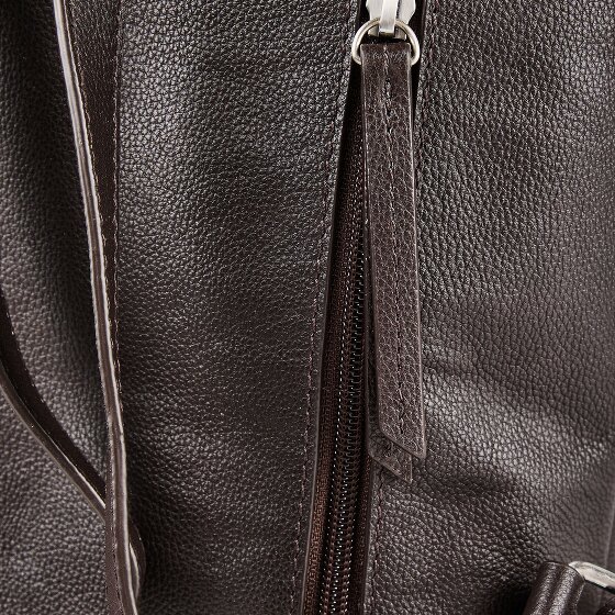 Jost Lysa Daypack Cuir véritable 39 cm Compartiment ordinateur