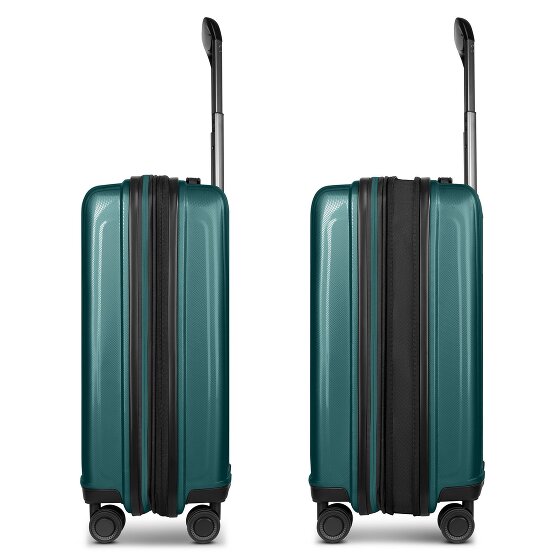 Redolz Essentials 14 4 roulettes Trolley de cabine 55 cm avec soufflet d'extension