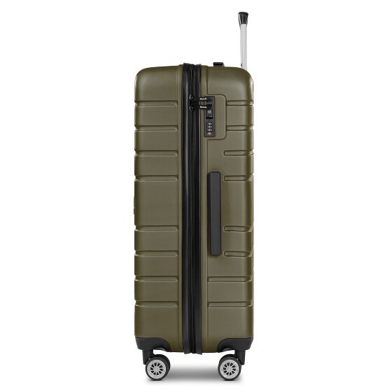 Bench Seattle 4 roulettes Trolley L 79 cm