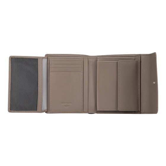 Jost Arva Porte-monnaie Protection RFID Cuir véritable 12 cm