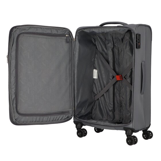 American Tourister Street Roll 4 roulettes Set de valises 3 pièces avec soufflet d'extension