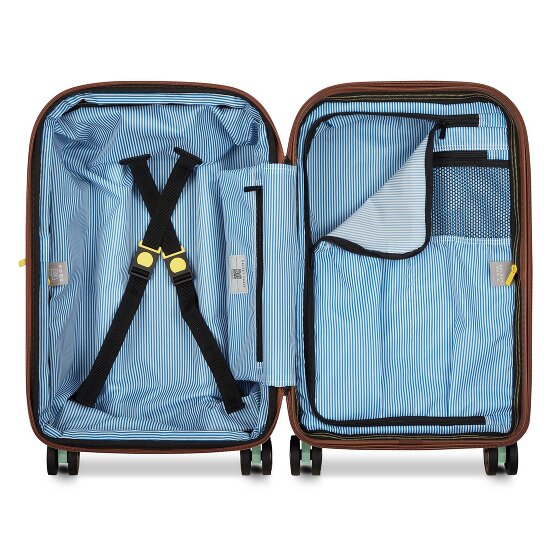 Delsey Paris Carrousel 2 4 roues Valise cabine 55 cm avec soufflet d'extension