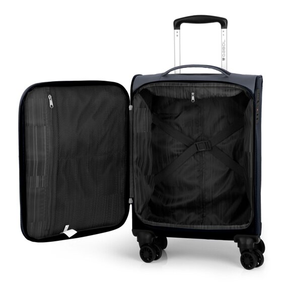 Gabol Cloud 4 roulettes Set de valises 3 pièces avec soufflet d'extension