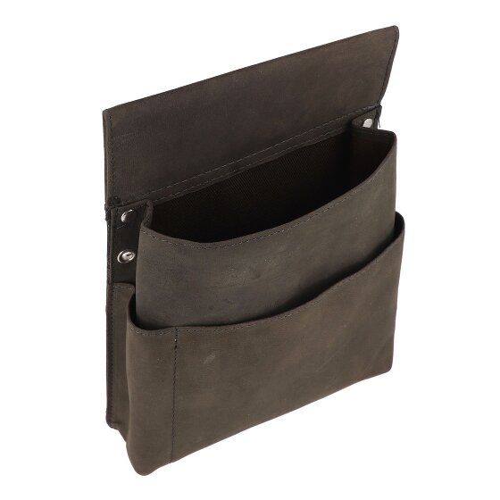 Alassio Sac banane en cuir 10 cm pour porte-monnaie de serveur