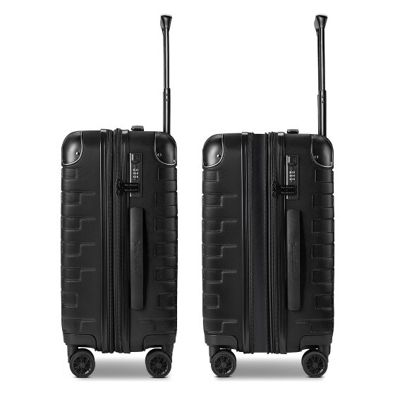 Tonino Lamborghini Milano 4 roues Valise cabine S 54 cm avec soufflet d'extension