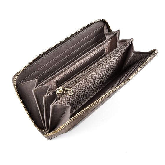 AIGNER Deborah Porte-monnaie Protection RFID Cuir véritable 19 cm