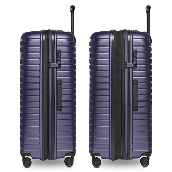 Pactastic Collection 04 THE LARGE + 4 roulettes Trolley L 75 cm avec soufflet d'extension