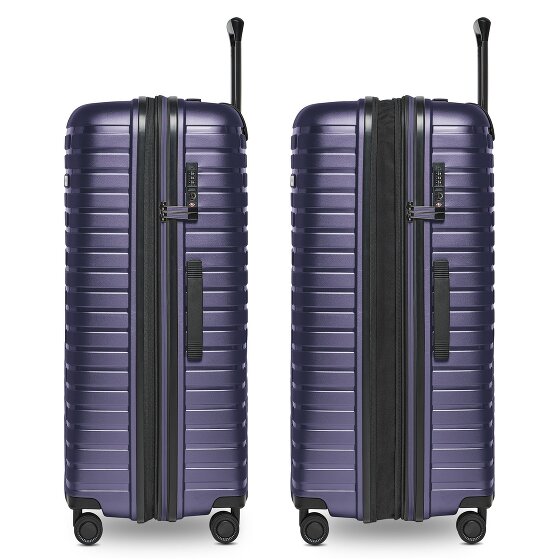 Pactastic Collection 04 THE LARGE + 4 roulettes Trolley L 75 cm avec soufflet d'extension