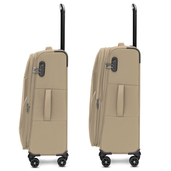Stratic taska 4 roues trolley M 65 cm avec soufflet d'extension
