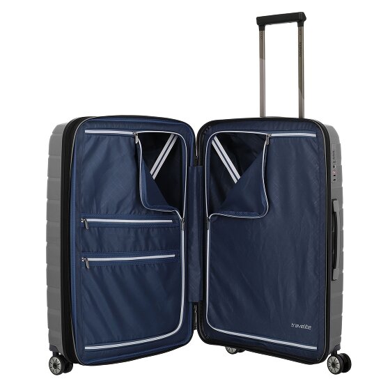 Travelite Air Base 4 roues Set de valises 3 pièces avec soufflet d'extension