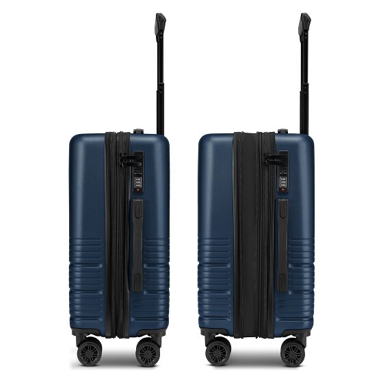 camel active Hanoi 4 roues Valise cabine S 55 cm avec soufflet d'extension