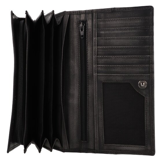 Greenburry Destressed Porte-monnaie Protection RFID Cuir 18.5 cm