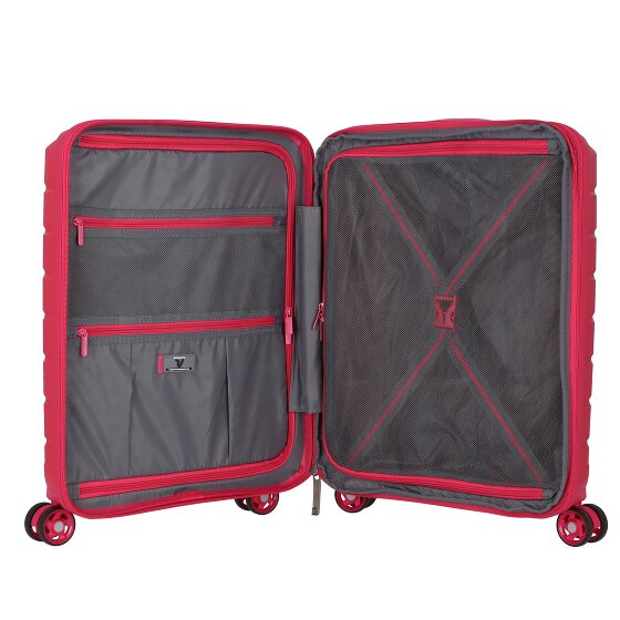 Roncato B-Flying Move 4 roulettes Trolley de cabine 55 cm avec soufflet d'extension