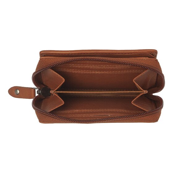 The Chesterfield Brand Floren Porte-monnaie Protection RFID Cuir véritable 11 cm