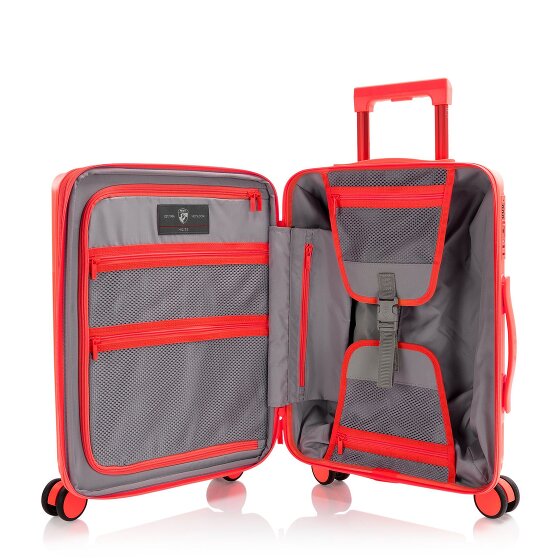 Heys HiLite 4 roulettes Trolley de cabine S 52.5 cm avec soufflet d'extension
