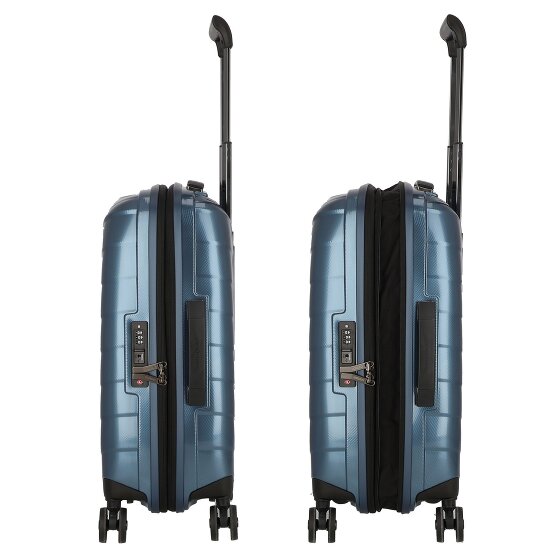 Samsonite Attrix 4 roulettes Trolley de cabine 55 cm avec soufflet d'extension