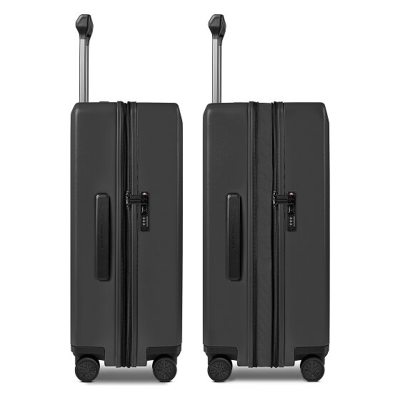 Porsche Design Voyager 3.0 4 roues Valise cabine M 69 cm avec soufflet d'extension