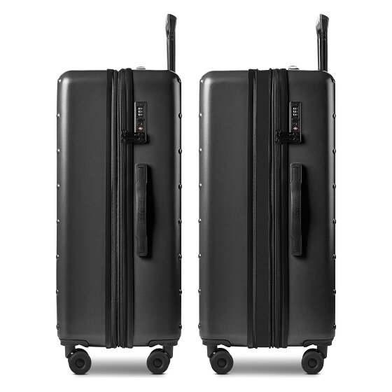 Roberto Cavalli Florence 4 roues Valise cabine 74 cm avec soufflet d'extension